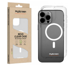 Slika izdelka: My Screen Protector silikonski ovitek MagSafe za iPhone 15 - prozoren (Anti Yelowing)
