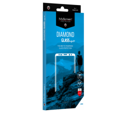 Slika izdelka: My Screen protector ZAŠČITNO KALJENO STEKLO Huawei P30 Pro - DIAMOND GLASS EDGE 3D - črn