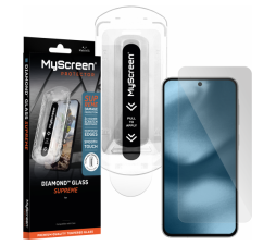Slika izdelka: Diamond Glass Supreme za Apple iPhone 18 Pro Max zaščitno steklo, aplikator, 9H+ - Full cover - antireflex