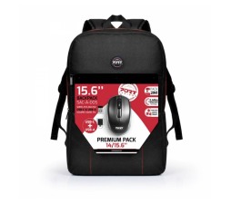 Slika izdelka: Nahrbtnik PORT Premium + miška 15,6"