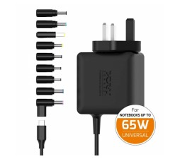 Slika izdelka: Napajalnik PORT GaN 65W plug in univerzalni EU