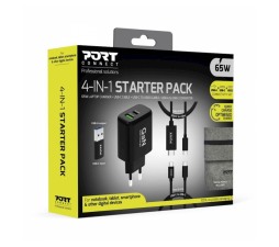 Slika 2 izdelka: NAPAJALNIK PORT STARTER KIT 4 IN 1  65W GAN