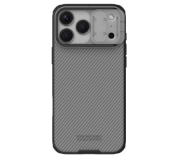 Slika izdelka: Nillkin CamShield PRO ovitek za Apple iPhone 17 Pro Max / 18 Pro Max – prozorno črn