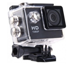 Slika 2 izdelka: Object ŠPORTNA vodoodporna kamera HD 1080p črna