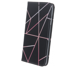Slika 2 izdelka: Onasi Mistik preklopna torbica Xiaomi Redmi 10C - črna z roza črtami