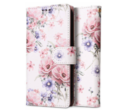 Slika izdelka: Onasi preklopna torbica Wallet denarnica Fancy Diary Xiaomi Redmi 13C - Flower bela