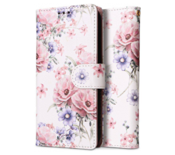 Slika 2 izdelka: Onasi preklopna torbica Wallet denarnica Fancy Diary Samsung Galaxy A35 - Flower bela