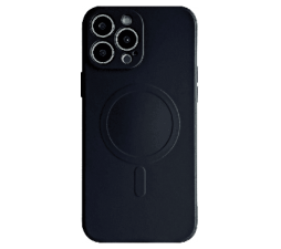 Slika 2 izdelka: Onasi silikonski ovitek MagSafe za iPhone 15 Pro - mat črn