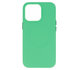 Slika izdelka: Onasi usnjen silikonski ovitek MagSafe za iPhone 14 Pro Max - mint
