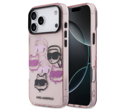 Slika izdelka: Originalen KARL LAGERFELD MagSafe ovitek iPhone 17 Pro Max - Roza - KLHCP17XHMCHKCOP 