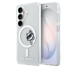 Slika izdelka: Originalen KARL LAGERFELD MagSafe ovitek Samsung Galaxy S26 Plus 5G - Peekaboo Choupette - prozoren - KLHMS26M6HCPSCT