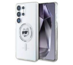 Slika izdelka: Originalen KARL LAGERFELD MagSafe ovitek Samsung Galaxy S25 Ultra 5G - Chupettes Head - prozoren - KLHMS25LHLSCHH 