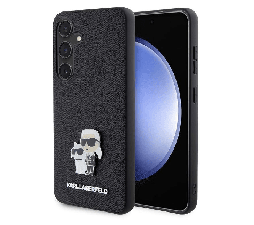 Slika izdelka: Originalen KARL LAGERFELD ovitek Samsung Galaxy A55 - IML NFT Full Bodies Saffiano - črna zaščita - KLHCSA55SAKCNPK