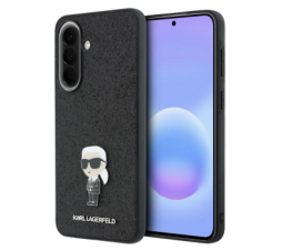 Slika 2 izdelka: Originalen KARL LAGERFELD ovitek Samsung Galaxy A57 - Glitter IML NFT Iconic - črn ovitek z bleščicami - KLHCSA57GKNPSK
