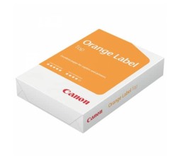 Slika 2 izdelka: Papir CANON TOP A3, 80 g (orange label); v škatli je 5 zavitkov po 500 listov