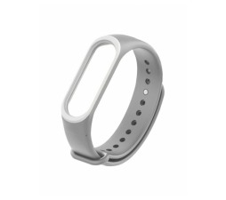 Slika izdelka: Pašček za uro Xiaomi Mi Band 3 / 4 - siv