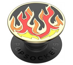 Slika izdelka: POPSOCKETS držalo / stojalo PopGrip Flame on Black Enamel 