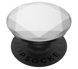 Slika izdelka: POPSOCKETS držalo / stojalo PopGrip Silver Metallic Diamond - Premium
