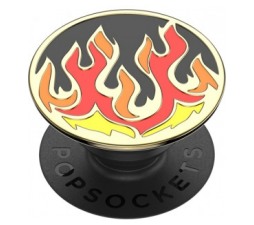 Slika 2 izdelka: POPSOCKETS držalo / stojalo PopGrip Flame on Black Enamel 