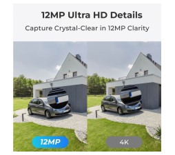 Slika 2 izdelka: Reolink Ip Kamera serija P344 4K, 12MP, Barvni nočni vid, Dome POE, Ai podpora
