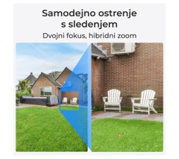 Slika 2 izdelka: Reolink IP Kamera Trackmix Serija P760 4K, Zunanja, Dvojna leča, Samodejno sledenje, POE