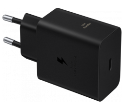 Slika izdelka: Samsung hišni polnilec adapter EP-T601NBE 60W vhod Type C - črn (EU Blister)