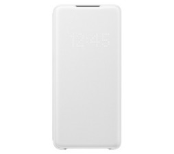 Slika izdelka: SAMSUNG original LED TORBICA EF-NG985PWE za SAMSUNG Galaxy S20 Plus G985 bela