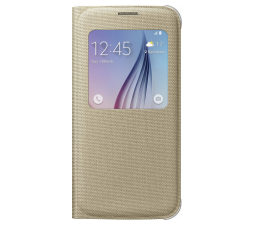 Slika izdelka: SAMSUNG original S-View EF-CG920PFE preklopna torbica SAMSUNG Galaxy S6 G920 zlata