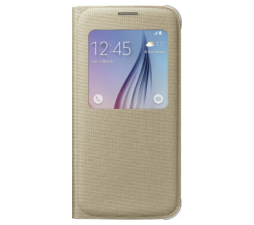 Slika 2 izdelka: SAMSUNG original S-View EF-CG920PFE preklopna torbica SAMSUNG Galaxy S6 G920 zlata