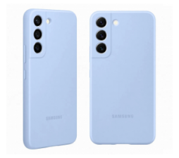 Slika 2 izdelka: Samsung original silikonski ovitek EF-PS906TLE za Samsung Galaxy S22 PLus 5G - svetlo moder