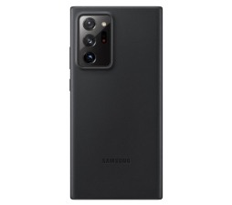 Slika izdelka: SAMSUNG original usnjen ovitek EF-VN985LBE za SAMSUNG Galaxy Note 20 Ultra N985 - zaščita zadnjega dela - črna