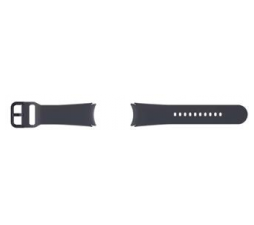 Slika izdelka: Samsung silikonski pašček EP-SFR93SBE za uro Samsung Watch 6 in Watch 6 Sport, Watch 4, Watch 5, size M / S - grafit