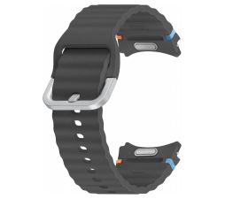 Slika izdelka: Samsung silikonski pašček ET-SNL30SBE za uro Samsung Watch 4/5/6/7 20mm size S/M - temno siv