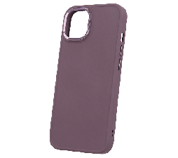 Slika izdelka: Satin silikonski ovitek za iPhone 13 6.1 -  vijola