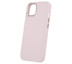 Slika 2 izdelka: Satin silikonski ovitek za iPhone 14 Pro Max -  roza
