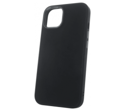 Slika 2 izdelka: Satin silikonski ovitek za iPhone 16 Pro Max - črn