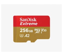 Slika izdelka: SDXC SANDISK MICRO 256GB EXTREME PRO, 170/90MB/s, UHS-I Speed Class 3, V30, adapter