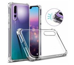 Slika izdelka: Silikonski ovitek ANTISHOCK za Huawei P40 Pro / Plus - prozoren