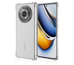 Slika izdelka: Silikonski ovitek ANTISHOCK za Realme 11  - prozoren