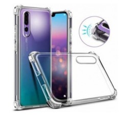 Slika 2 izdelka: Silikonski ovitek ANTISHOCK za Samsung Galaxy J4 Plus 2018 J415 - prozoren