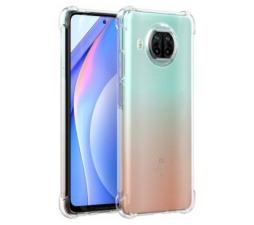 Slika 2 izdelka: Silikonski ovitek ANTISHOCK za Xiaomi Mi 10T Lite - prozoren