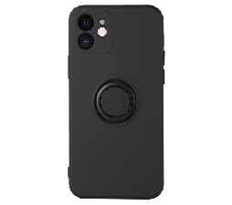 Slika 2 izdelka: Silikonski ovitek Liquid Ring za Xiaomi Redmi Note 11 5G - črn