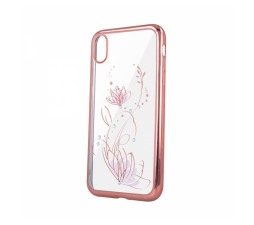 Slika izdelka: Silikonski ovitek Lotus z okvirjem za iPhone 11 Pro - pink
