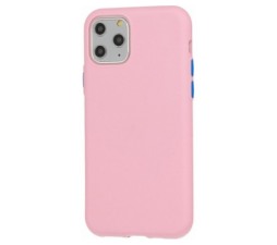 Slika 2 izdelka: Silikonski ovitek NEON za Samsung Galaxy S20 G980 - roza