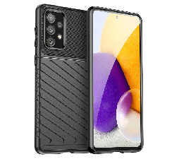 Slika izdelka: Silikonski ovitek Thunder Armor za Samsung Galaxy A54 - črn