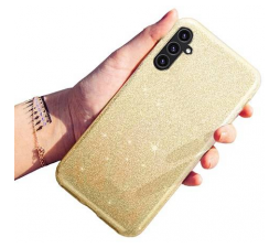 Slika izdelka: Silikonski ovitek z bleščicami Bling za Samsung Galaxy A34 - zlat