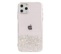 Slika izdelka: Silikonski ovitek z bleščicami SPARKLE za Xiaomi Redmi 10T in 10T Pro - prozorno roza