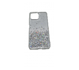 Slika izdelka: Silikonski ovitek z bleščicami SPARKLE za iPhone 14 Pro - prozoren
