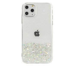 Slika izdelka: Silikonski ovitek z bleščicami SPARKLE za Samsung Galaxy A32 A325 - prozoren