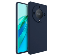 Slika izdelka: Silikonski ovitek za Honor Magic 8 Lite - mat liquid moder